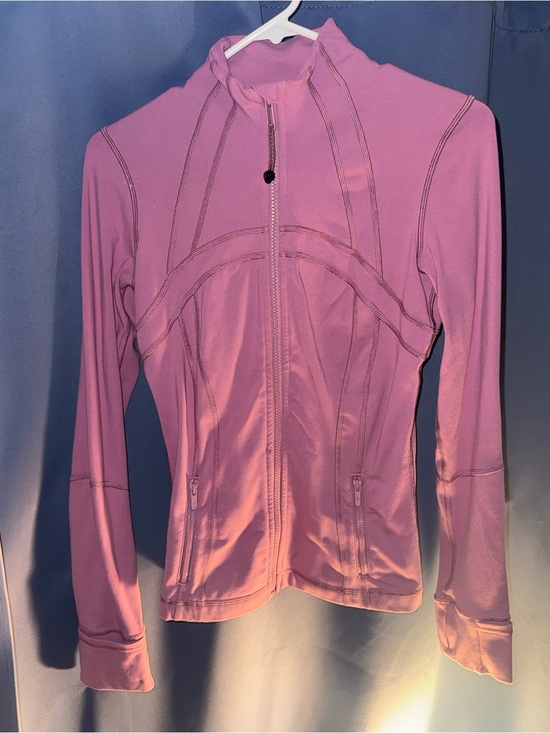 lululemon athletica Jackets & Blazers - lululemon athletica Dusty Pink Full-Zip Define Jacket